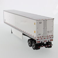 53ft Dry Cargo Van Trailer - Weiß